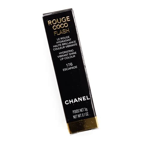 chanel rouge coco flash 176 escapade|chanel escapade 1976.